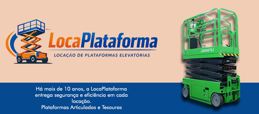 Locação de Plataformas Elevatórias Alphaville